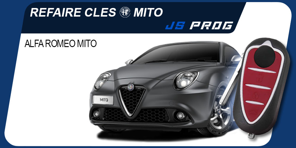 Clé Alfa Romeo MiTo