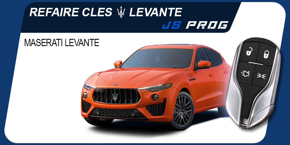 Clé Maserati Levante